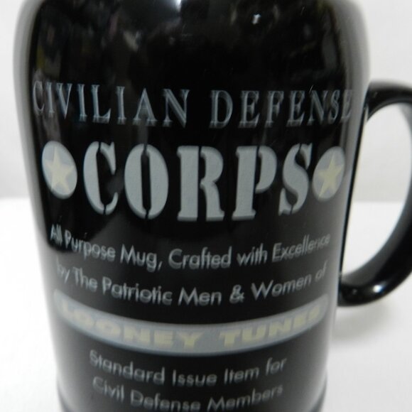 Looney Tunes Tasmanian Devil Marine Corps Beer Stein Mug Cup Warner Brothers - Picture 9 of 15